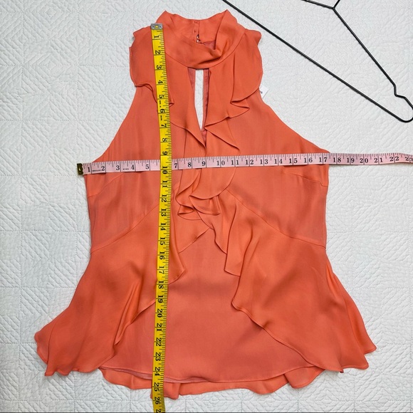 NWT CINQ A SEPT - Solid Moma Silk Top S - Picture 8 of 10